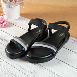 Metro Women Backstrap Open Toe Flats-41