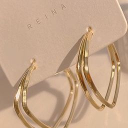 AKISON JEWELS Gold-Plated Alloy Earrings-image-63