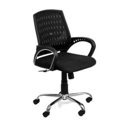 Sunview 100 kg Weight Capacity Mesh Black Medium Back Office Chair with Adjustable Height-6
