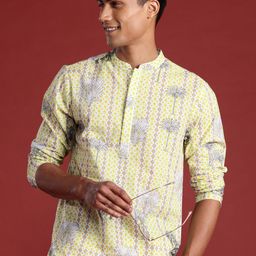 Anouk Pure Cotton Floral Printed Kurta-image-41
