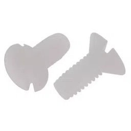 RS PRO Slot Countersunk Nylon Machine Screw DIN 963 M2.5x6 mm, 2326901 (Bag of 100 pcs)-image-47