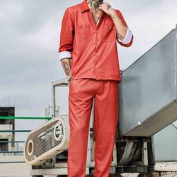 House of Koala Self-design Shirt With Trousers Co-Ords-image-18