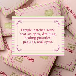 Tint Cosmetics Pack of 2 Emily In Paris Stamp It Pimple Patches-35