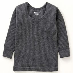 Bodycare Full Sleeves Thermal Vest - Grey (Print May Vary)-image-72