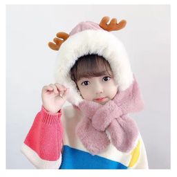 SYGA Baby Winter Beanie Hat Animal Shaped Pink - Diameter 12cm-image-75