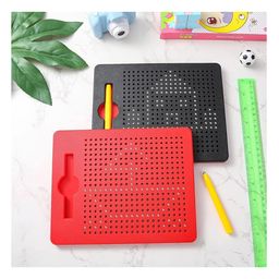 AZHARI erasable magna magnetic doodle drawing board Sketch Pad Slate Steel Ball Magnetic Drawing Writing Doodle Board Educational Read Write Learn Preschool Gift for Toddlers Boys and Girls-10