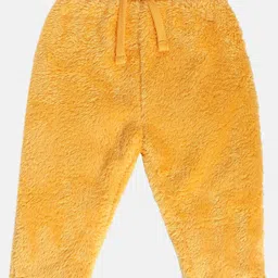 MINI KLUB Cotton Fur Detailed Pant - Yellow-picture-35