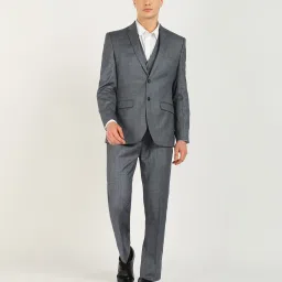 Men 3 Piece Suit Checkered Suit-picture-15