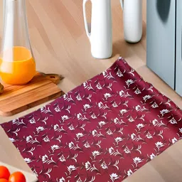Aura Red Set of 1 Water Resistant Shelf Liner Organisers-image-75