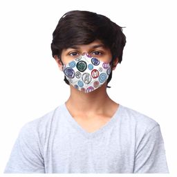 nirvana being Nirvana Marvel Bright Shields & Guardians XS Face Mask - Pack Of 2 image 5