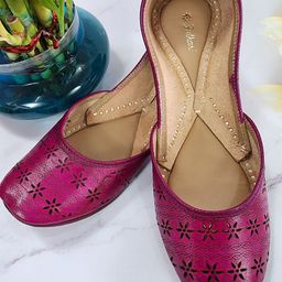 Fulkari Women Ethnic Ballerinas Flats-image-59
