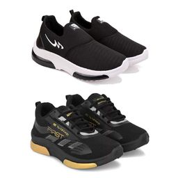 DRACKFOOT Men Running Non-Marking Shoes-16
