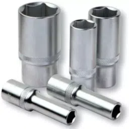 Groz 12.7 mm (1/2 Inch) Square Drive Deep Hex Socket 28 mm-picture-0