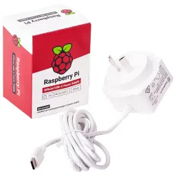 RASPBERRY-PI RPI POWER SUPPLY USB-C-5.1V/3A, AU WHITE, SC0523-10