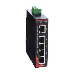 RED LION CONTROLS ETHERNET SWITCH, RJ45X5, 10/100MBPS, SL-5ES-1-47