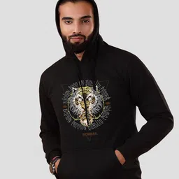 BOMBAE TEES Men Printed Hooded Sweatshirt-picture-39