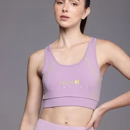 HRX by Hrithik Roshan Lightly Padded Full Coverage Running Bra HRX_SS24_W_BA_KR4329_A-picture-16