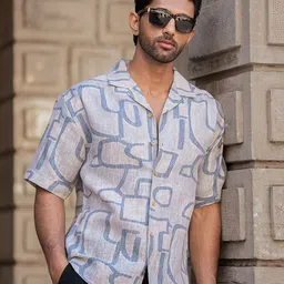 Powerlook Men Opaque Printed Casual Shirt-image-46