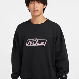 Nike Club Men's Oversized Crew-Neck Sweatshirt-image-80