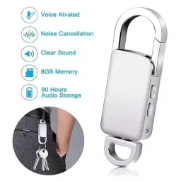 TECHNOVIEW 360 Mini Digital Voice Recorder with8 GB in Built Memory image 2