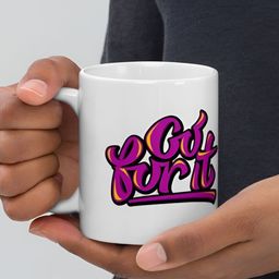 Mr UVD White & Purple Printed Ceramic Matte Mug-picture-22