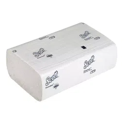 SCOTT Multifold Hand Towels Paper White 1 Ply 21x20 cm, 41500A (Pack of 56 Packet)-33