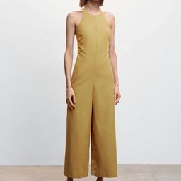 MANGO Sustainable Flared Jumpsuit-51