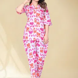 Anouk Floral Printed Shirt With Trousers Co-Ords-image-96