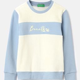 United Colors of Benetton Boys Striped Round Neck Sweatshirt-image-31