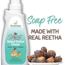 The Indi Mums Reetha Powered Baby Safe Surface & Floor Cleaner liquid - Herbal Anti-bacterial toxin-free Chemical-free and pet friendly- 500 ml-20