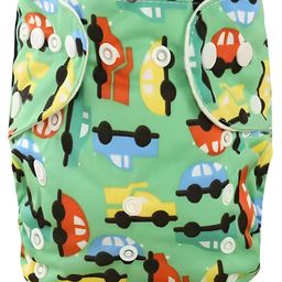 COZY VIBES NEW DESIGN Baby Reusable Diapers Washable Cloth Baby Diaper Covers- PACK OF 1- COLOR MAY VARY-3
