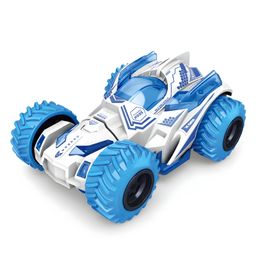 NEGOCIO 4WD Monster Truck Toys for Kids,Stunt Truck Car Toy with 360 Degree Rotation Big Rubber Tires for Push & Go 4wd Monster Truck Cars for Boys & Girls- Pack of 1- Color May Vary-16