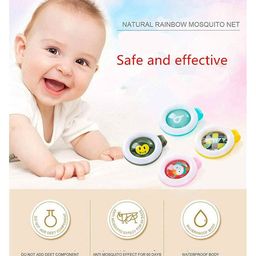 Ortis Reusable Mosquito Repellent Badge Pack of 2 - Colour & Print May Vary image 3