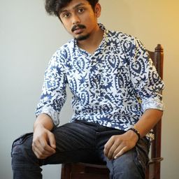 Tant Ghar Men Abstract Yoke Design Daily Cotton Straight Kurta-image-10