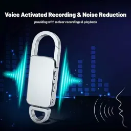 TECHNOVIEW 360 Mini Digital Voice Recorder with8 GB in Built Memory image 3