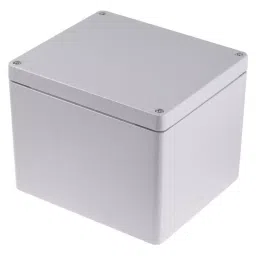 RS PRO Grey Die Cast Aluminium Enclosure, IP66, Grey Lid, 200 x 230 x 180 mm Model No 8463018-image-47