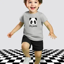 MGRS Kids-Unisex Grey Clothing Set-image-88