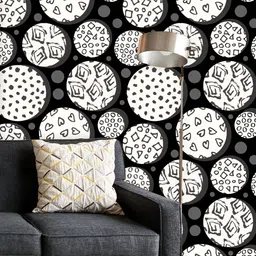 ArtzFolio Printed UV-Resistant Anti-Bacterial Handmade Pattern Peel & Stick Wallpaper-image-56