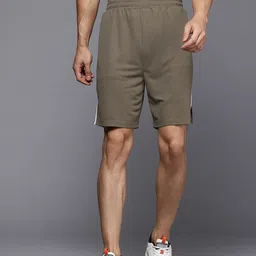 HRX by Hrithik Roshan Men Rapid-Dry Brand Logo Print Training Shorts-image-48