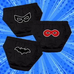 NUSYL Boys Pack Of 3 Printed Mid Rise Basic Briefs - NUBCBRFPO3.0163-image-51