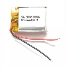 KP 3.7 V DC 300 mAh Lithium Polymer Rechargeable Battery, KP-702025-image-27