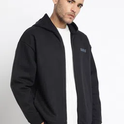 GUESS Men Keid Open Front Cotton Jacket With Patchwork image 2