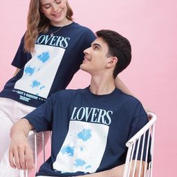 Mast & Harbour Twin Collection Printed Drop-Shoulder Sleeves T-shirt-image-10
