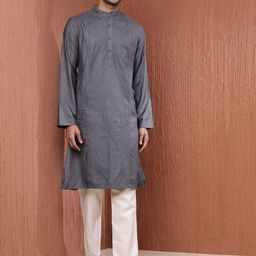 Fabindia Men Embroidered Thread Work Kurta-picture-20