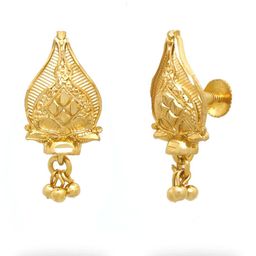 Raj And Deb Gold-Plated Brass Earrings-image-55