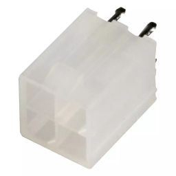 AMP - TE CONNECTIVITY HEADER, VERTICAL, W/DRAIN HOLES, 94V-2, 1586037-4 (Pack 10)-48