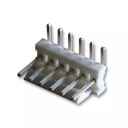 AMP - TE CONNECTIVITY HEADER, RIGHT ANGLE, 0.1", 6WAY, 640457-6 (Pack 10)-25