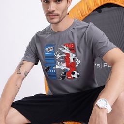 Kook N Keech Looney Tunes Printed Pure Cotton T-shirt-image-22