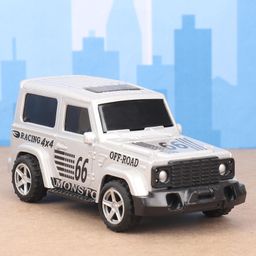Monsto Wheels Pull Back Car - Silver-21
