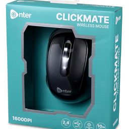 Enter CLICKMATE Wireless Optical Mouse-Black image 5